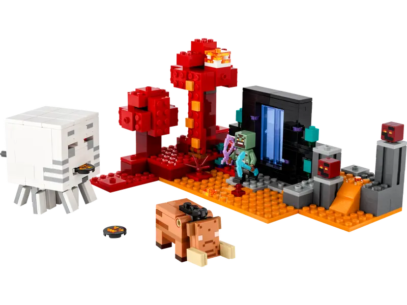 Lego Minecraft 21255 Attack vid Nether-portalen - 5