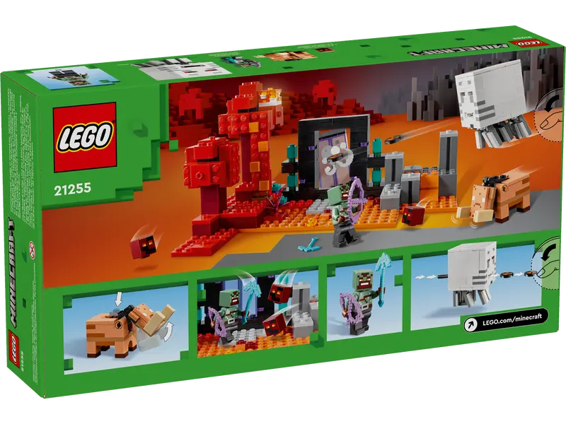 Lego Minecraft 21255 Attack vid Nether-portalen - 4