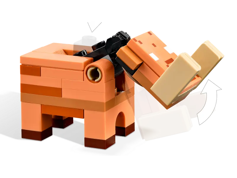 Lego Minecraft 21255 Attack vid Nether-portalen - 3