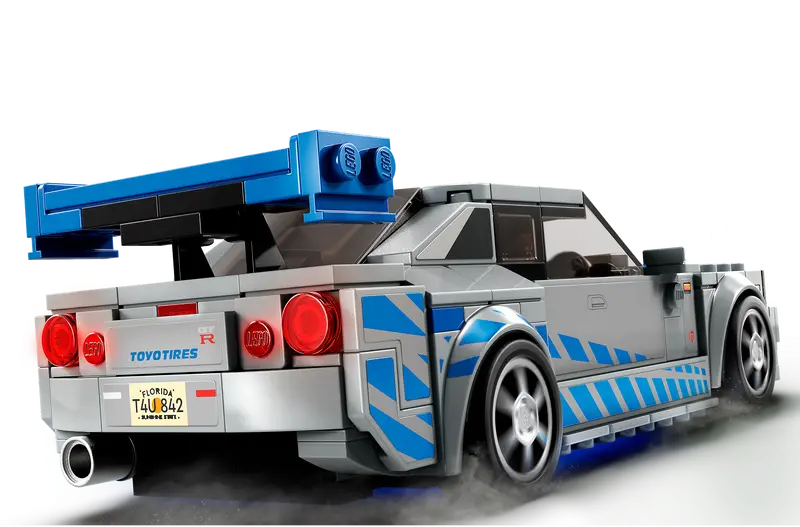 Lego Speed 76917 2 Fast 2 Furious Nissan Skyline GT-R (R34) - 6