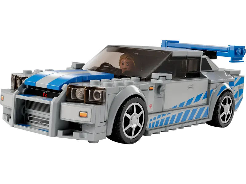 Lego Speed 76917 2 Fast 2 Furious Nissan Skyline GT-R (R34) - 4