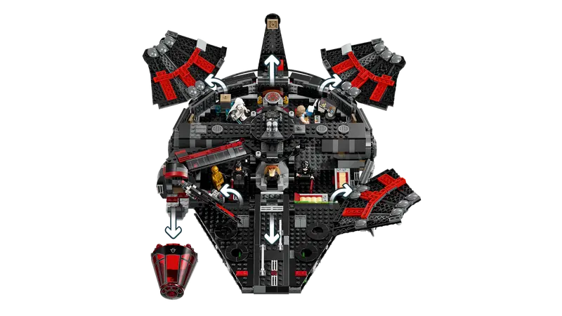 Lego Star Wars 75389 The Dark Falcon - 2