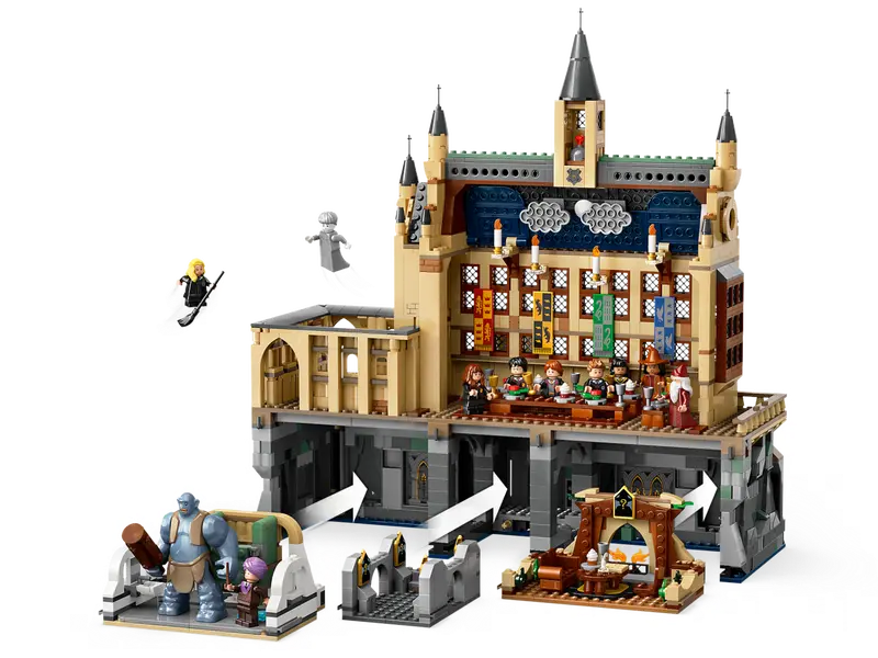 Lego Harry Potter 76435 Hogwarts Slott Stora Salen - 5