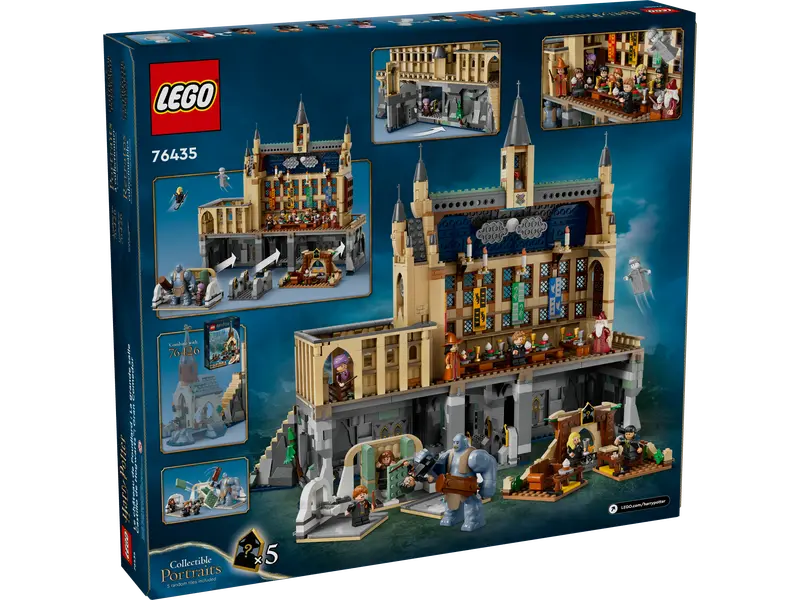 Lego Harry Potter 76435 Hogwarts Slott Stora Salen - 7