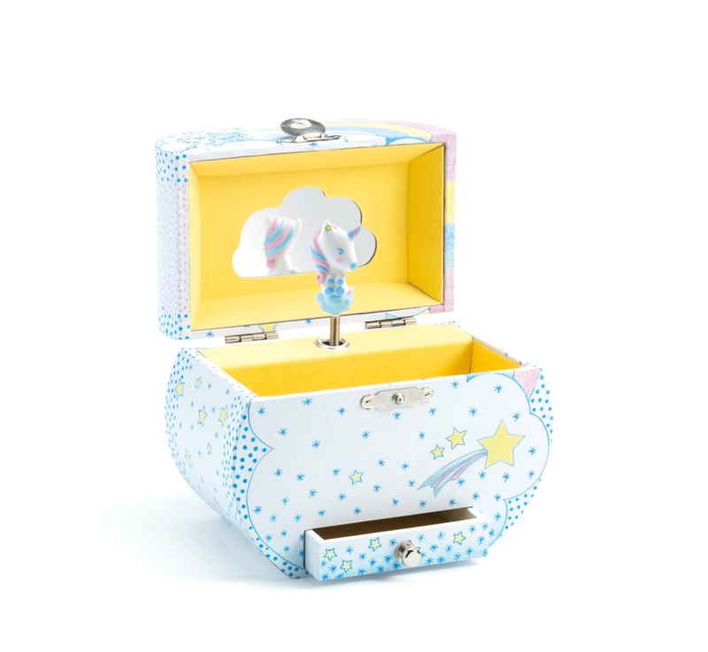 Music Box Unicorn Dream, Smyckeskrin Enhörning - Djeco