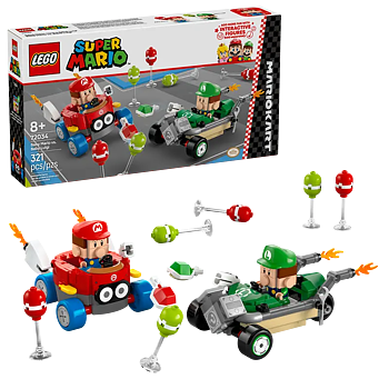 Lego Super Mario 72034 Mario Kart™  Baby Mario mot Baby Luigi