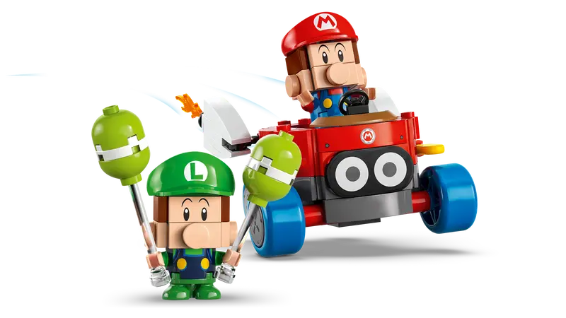 Lego Super Mario 72034 Mario Kart™  Baby Mario mot Baby Luigi - 6