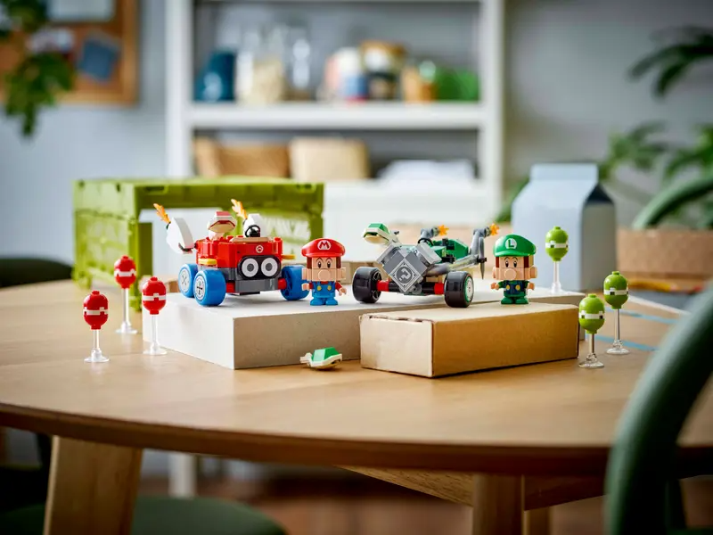 Lego Super Mario 72034 Mario Kart™  Baby Mario mot Baby Luigi - 4