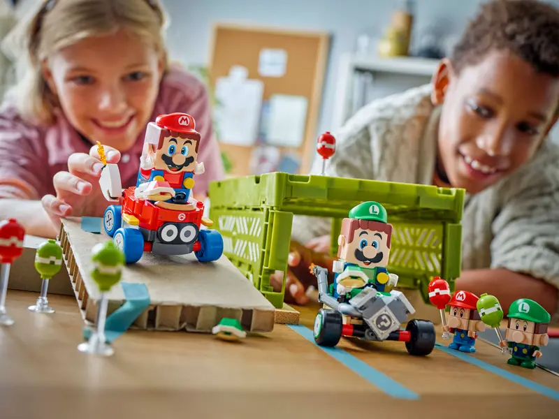 Lego Super Mario 72034 Mario Kart™  Baby Mario mot Baby Luigi - 5