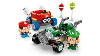 Lego Super Mario 72034 Mario Kart™  Baby Mario mot Baby Luigi