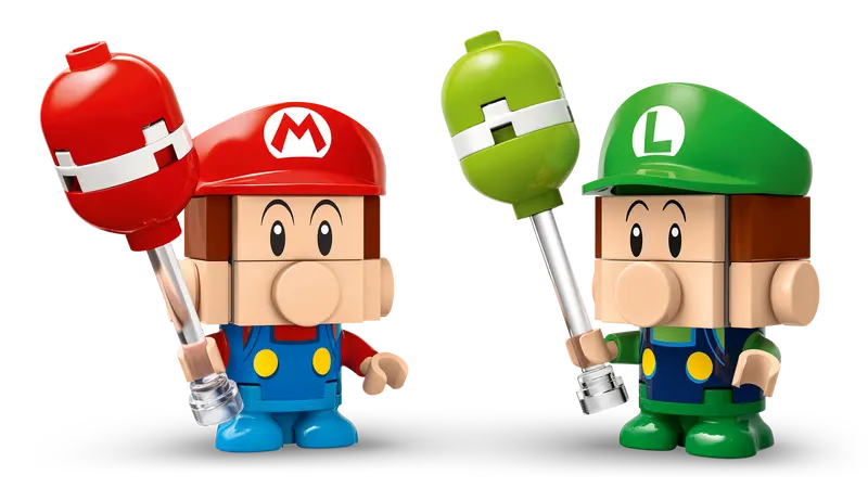 Lego Super Mario 72034 Mario Kart™  Baby Mario mot Baby Luigi - 3