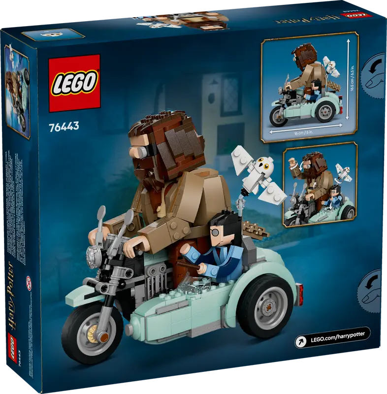 Lego Harry Potter 76443 Hagrids och Harrys motorcykeltur - 8