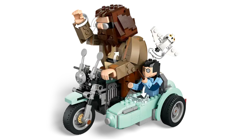 Lego Harry Potter 76443 Hagrids och Harrys motorcykeltur - 2