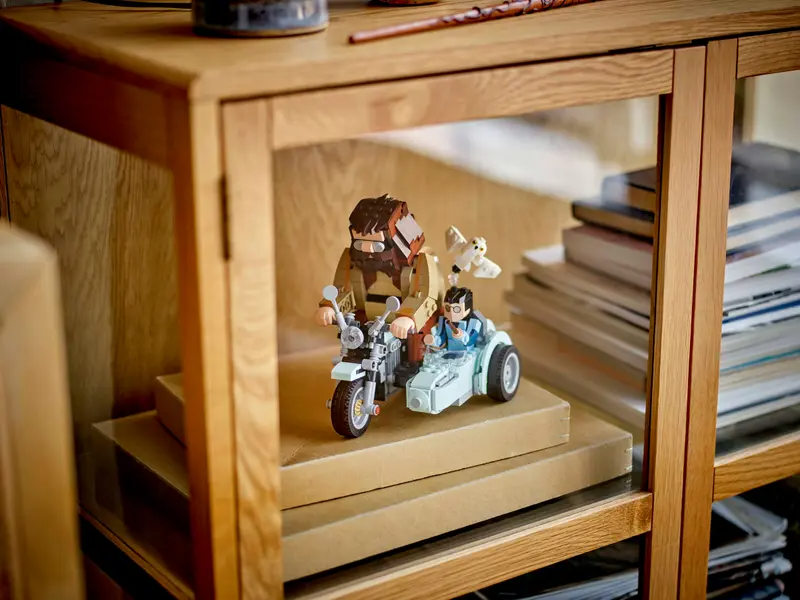 Lego Harry Potter 76443 Hagrids och Harrys motorcykeltur - 3