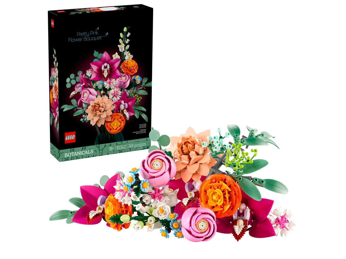 Lego Botanical Collection 10342 Vacker rosa Blombukett
