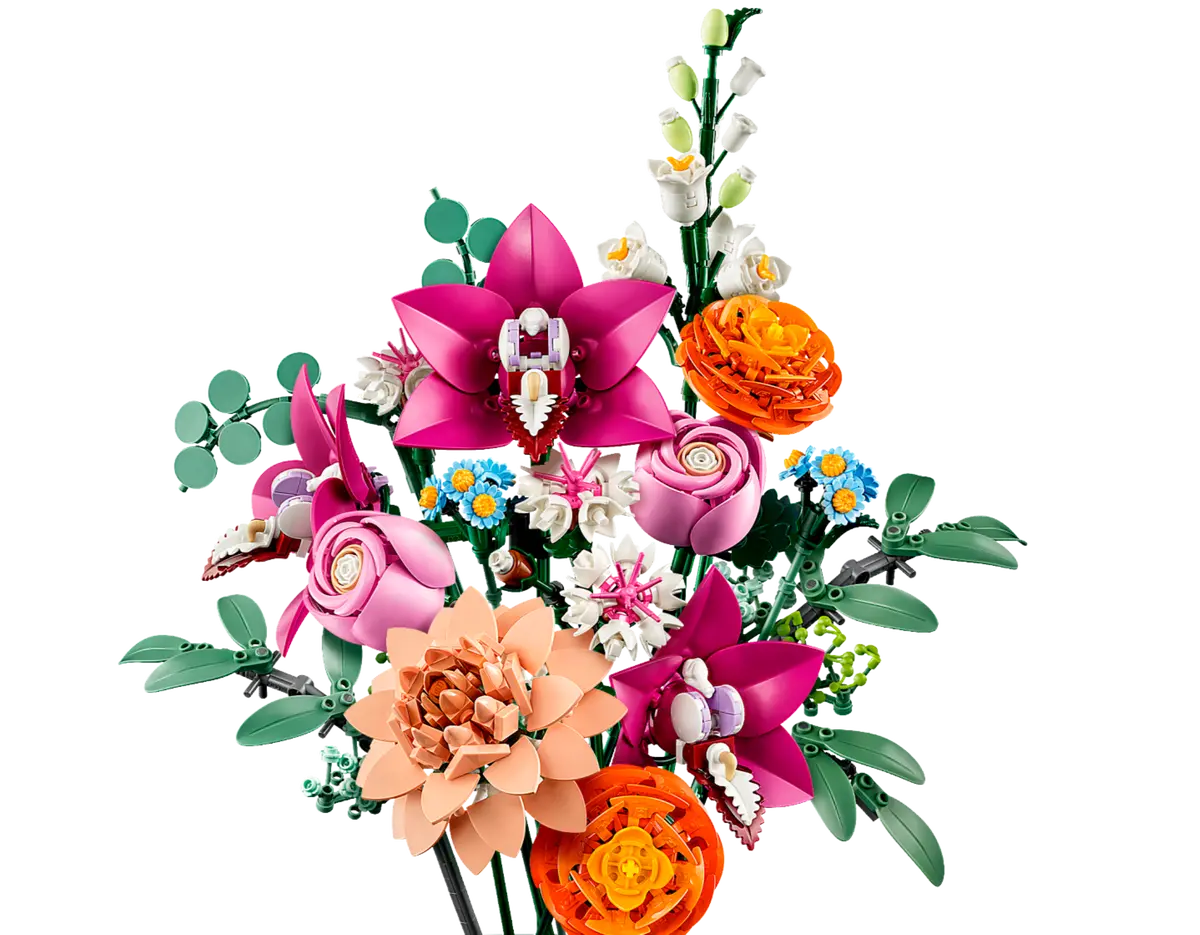 Lego Botanical Collection 10342 Vacker rosa Blombukett - 3