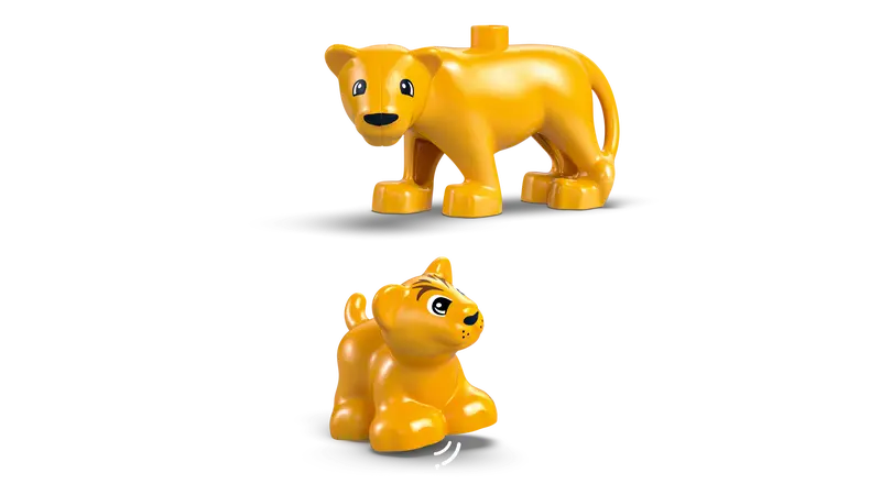 Lego Duplo 10442 Vilda djurfamiljer: Pingviner och lejon - 5