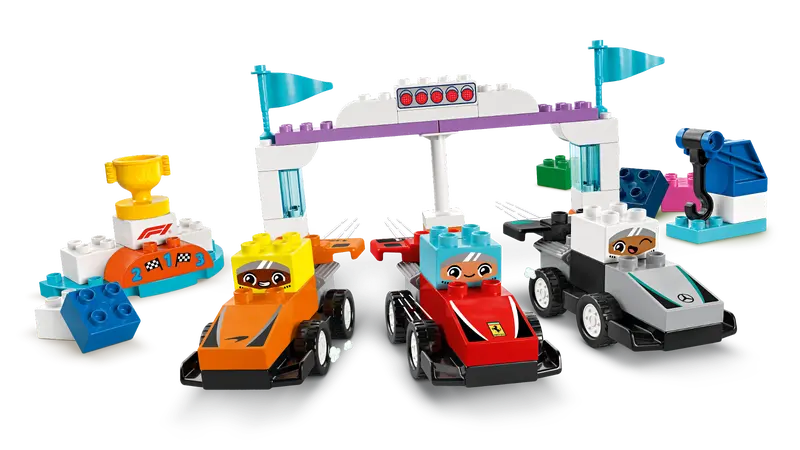 Lego Duplo 10445 F1® Team racerbilar och förare - 3