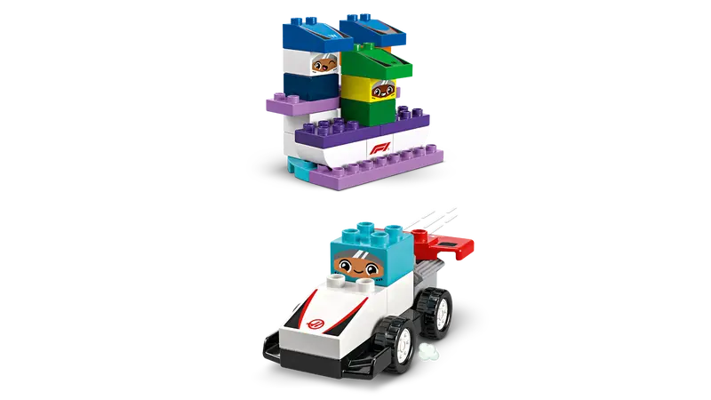 Lego Duplo 10445 F1® Team racerbilar och förare - 5