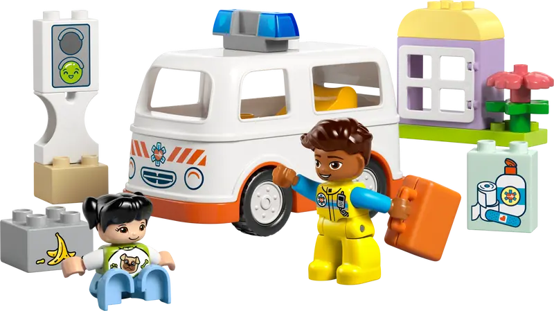Lego Duplo 10447 Ambulans och förare - 3