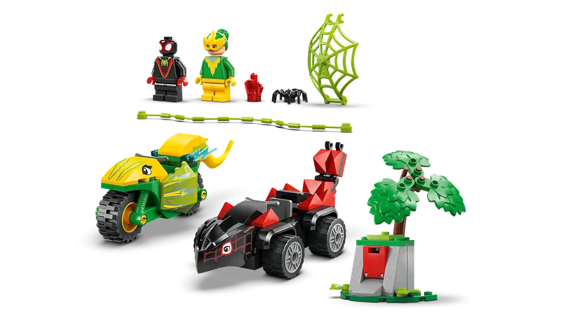 Lego Marvel 11198 Spins och Electros jakt med dinosauriefordon - 4