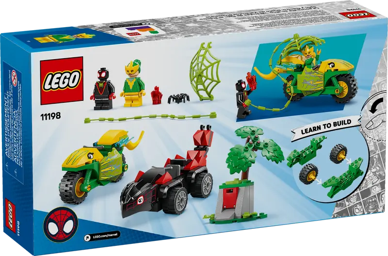 Lego Marvel 11198 Spins och Electros jakt med dinosauriefordon - 7