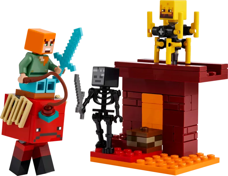 Lego Minecraft 21266 Lavastriden i Nether - 2