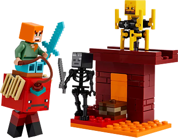 Lego Minecraft 21266 Lavastriden i Nether