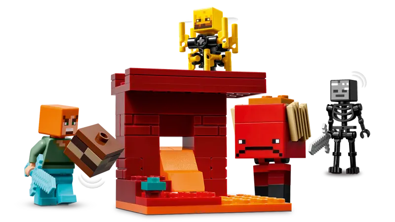 Lego Minecraft 21266 Lavastriden i Nether - 7