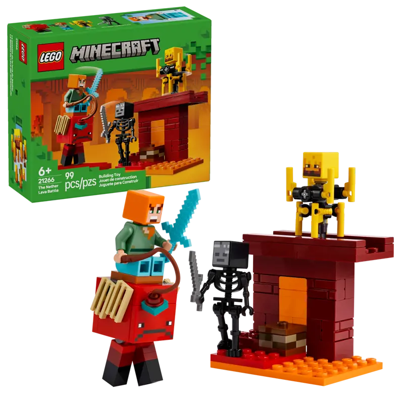 Lego Minecraft 21266 Lavastriden i Nether