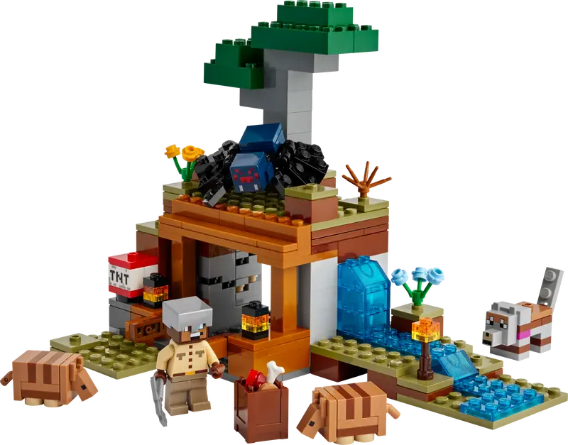 Lego Minecraft 21269 Expeditionen till bältdjursgruvan - 3