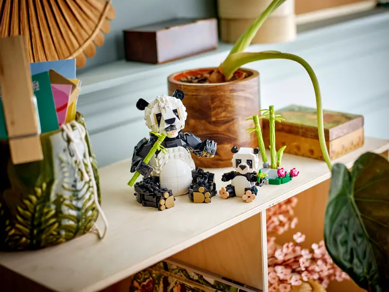 Lego Creator 3in1 31165 Vilda djur: Pandafamilj - 5