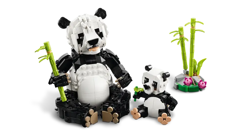 Lego Creator 3in1 31165 Vilda djur: Pandafamilj - 2