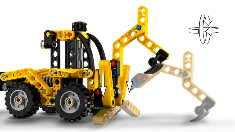 Lego Technic Grävlastare - 3