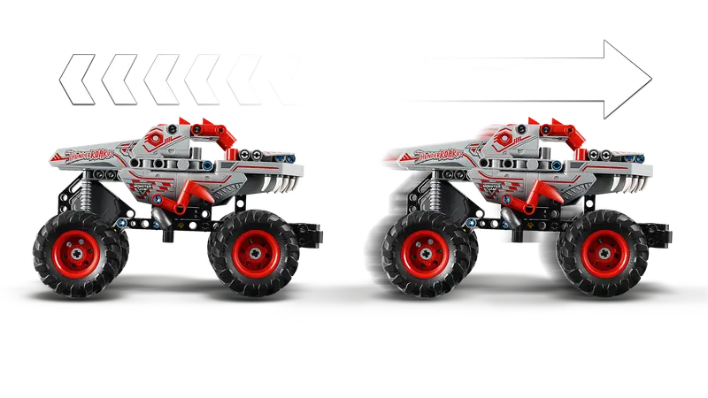 Lego Technic  42200 Monster Jam™ ThunderROARus™ med pull-back - 6