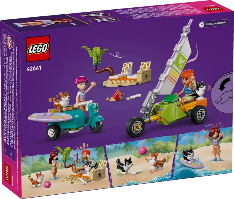 Lego Friends 42641 Äventyr med surfhundar och vespa - 9