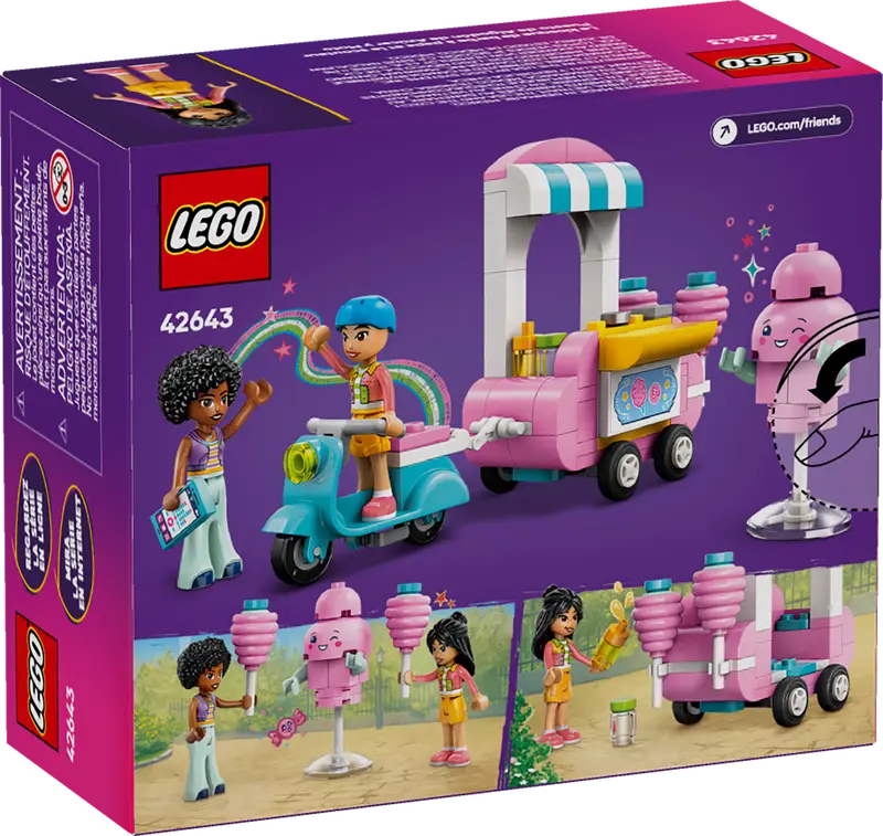 Lego Friends 42643 Sockervaddsstånd och vespa - 10
