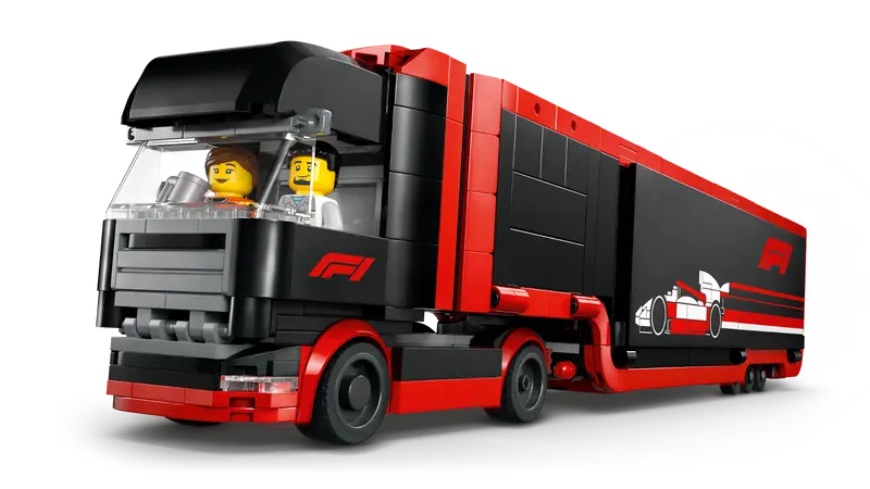 Lego City 60445 F1® lastbil med RB20 & AMR24 F1® bilar - 9