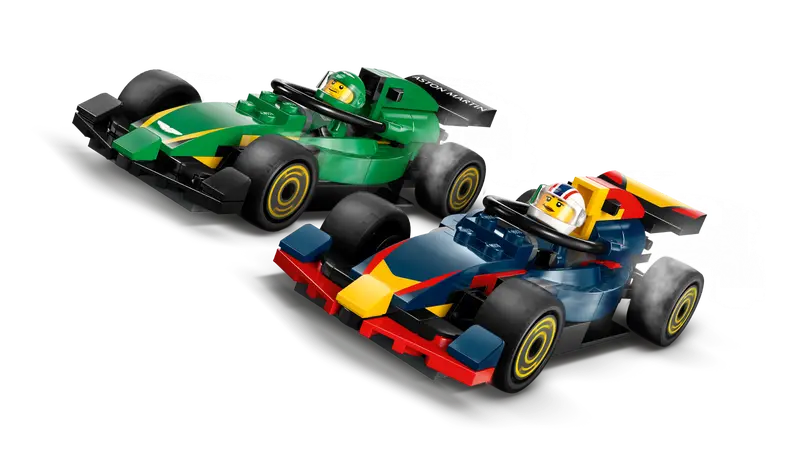 Lego City 60445 F1® lastbil med RB20 & AMR24 F1® bilar - 4