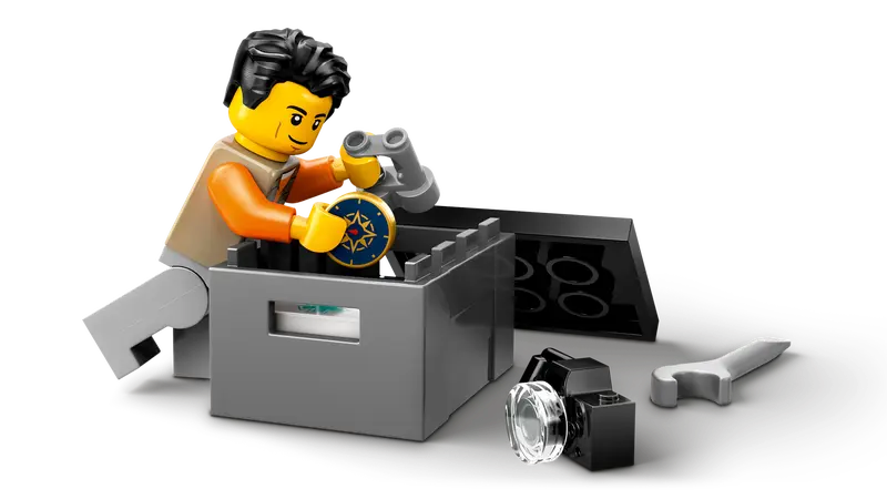 Lego City 60447 4-hjulsdriven terrängbil för bergskörning - 3