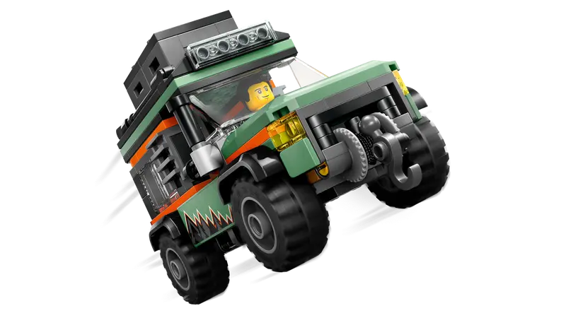 Lego City 60447 4-hjulsdriven terrängbil för bergskörning - 4