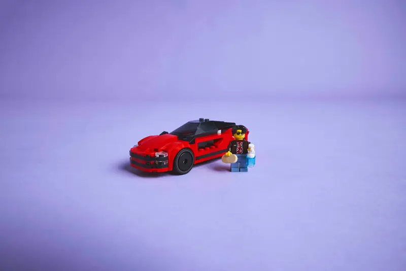 Lego City 60448 Röd sportbil - 5