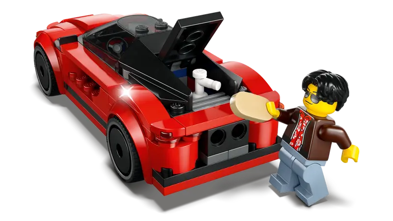 Lego City 60448 Röd sportbil - 6