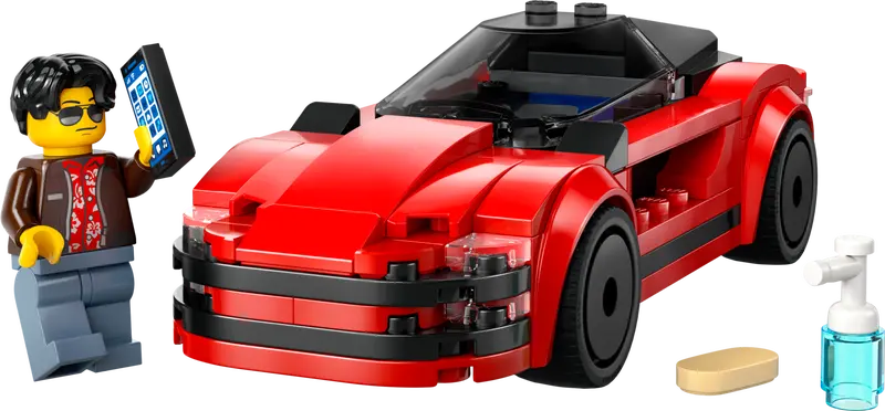 Lego City 60448 Röd sportbil - 8