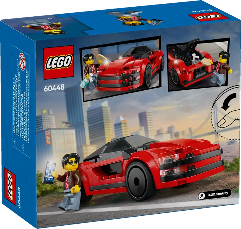 Lego City 60448 Röd sportbil - 11