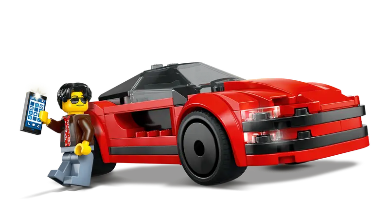 Lego City 60448 Röd sportbil - 3