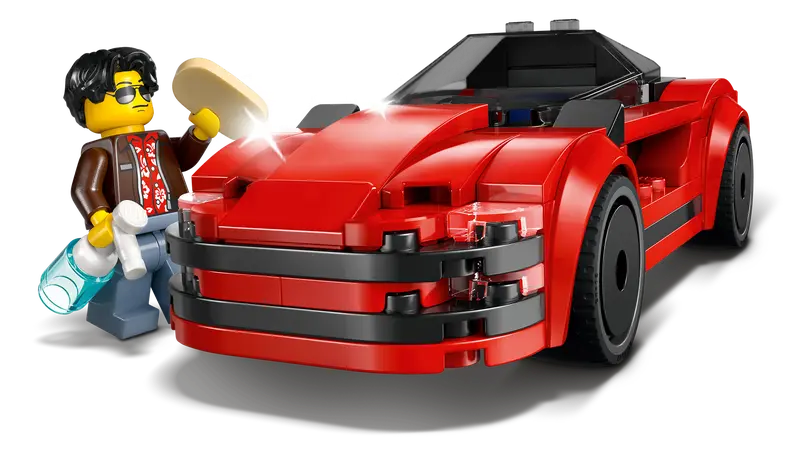 Lego City 60448 Röd sportbil - 4