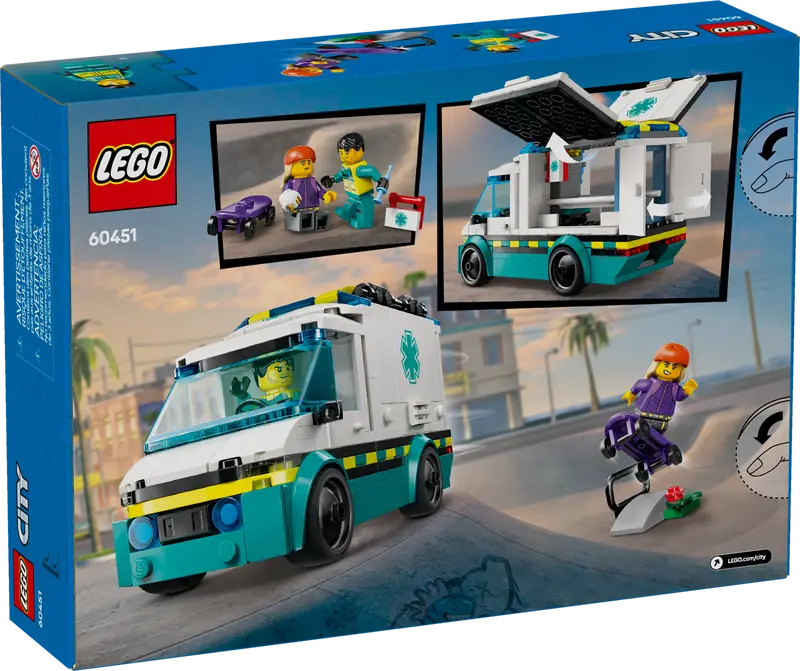 Lego City 60451 Akutambulans - 8