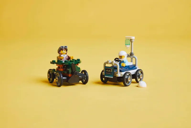 Lego City 60459 Flygplan mot sjukhussäng – racingpaket - 6