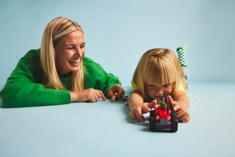 Lego City 60461 Röd jordbrukstraktor med släp och får - 7